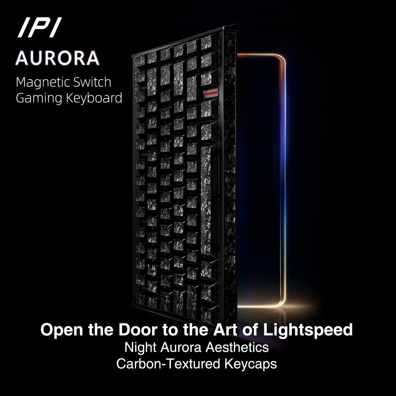 IPI Aurora Series - Full Aluminum Magnetic Switch Keyboard