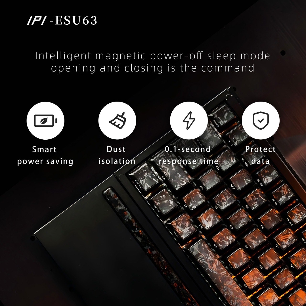 IPI ESU63 系列 - 客制化磁轴键盘