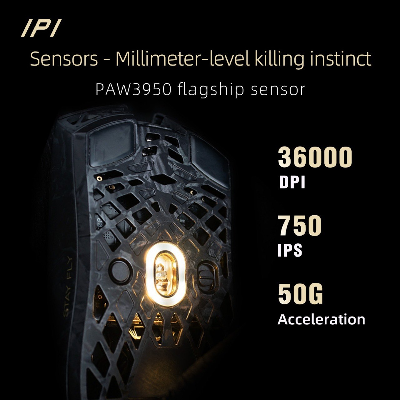 IPI FLY 飞系列 - 双 8K 电竞鼠标